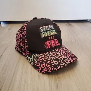 Children’s Place Sport Baseball Hat Cheetah Print L/XL (8+)